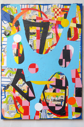 Hindsight Perspective by Fred Michiels, 회화 for Sale on Singulart