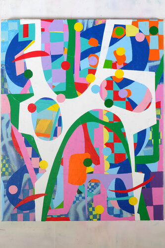 Hindsight Perspective by Fred Michiels, 회화 for Sale on Singulart