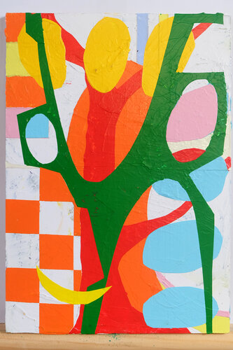 Hindsight Perspective par Fred Michiels, Peinture en vente sur Singulart