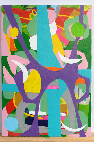 Hindsight Perspective by Fred Michiels, 회화 for Sale on Singulart