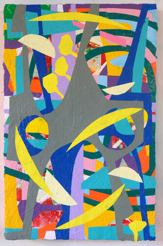 Between wonder and void by Fred Michiels, Painting for Sale on Singulart