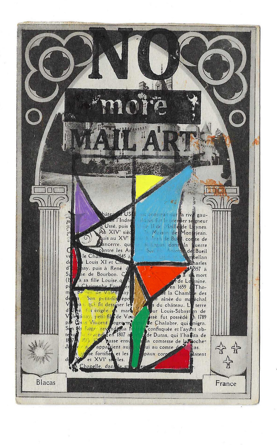 No more Mail Art Fred Michiels