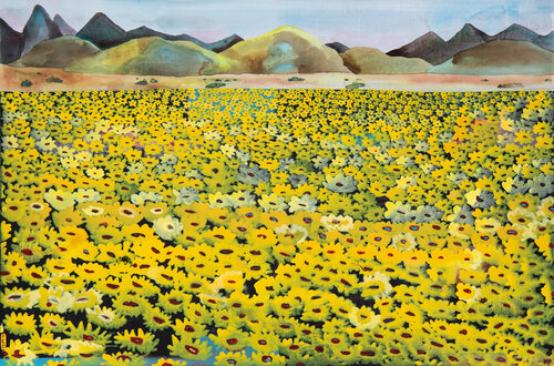 No man's land van Foucaud Stéphane, Schilderij te koop op Singulart