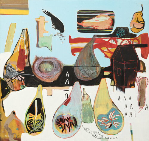 La cabane aux butternuts van Foucaud Stéphane, Schilderij te koop op Singulart