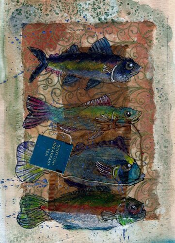 Teabag Fish von Jillian Goldberg, Andere Medien kaufen auf Singulart