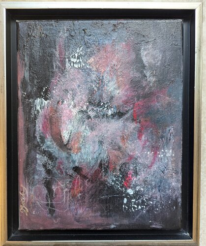 In the Pink van Jillian Goldberg, Schilderij te koop op Singulart