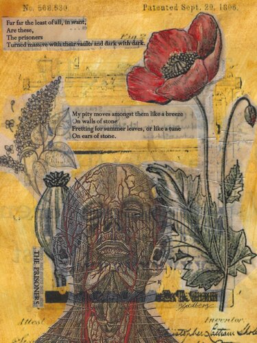 The Prisoners di Jillian Goldberg, Opera su carta in vendita su Singulart