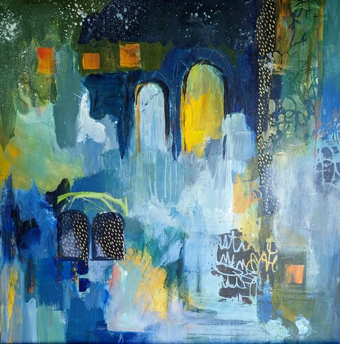 Alhambra Nights di Jillian Goldberg, Pittura in vendita su Singulart