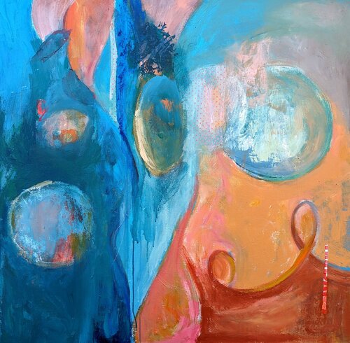 The Life Aquatic by Jillian Goldberg, Painting for Sale on Singulart