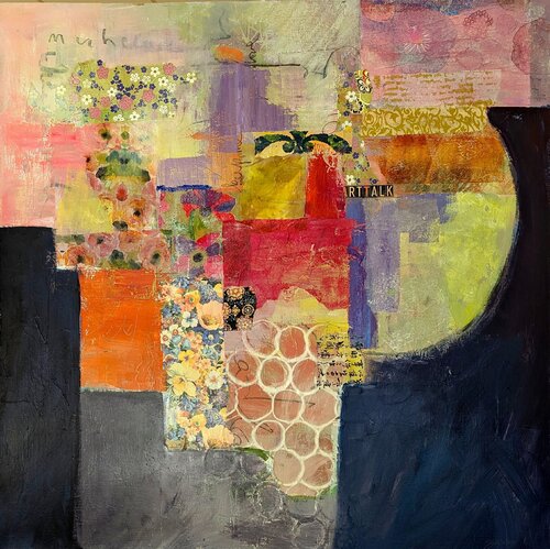 Provence Patchwork di Jillian Goldberg, Pittura in vendita su Singulart