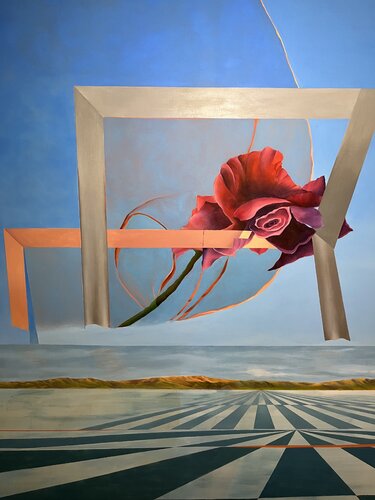 Hurdles Unleashed by Barbara Gothard, 회화 for Sale on Singulart