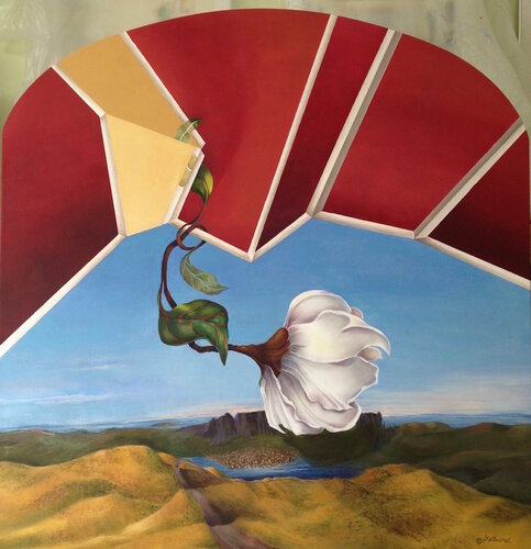 Gliding Thru van Barbara Gothard, Schilderij te koop op Singulart