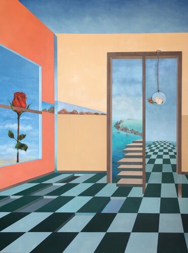 Unconditional: from beginning throughout eternal,  love is van Barbara Gothard, Schilderij te koop op Singulart