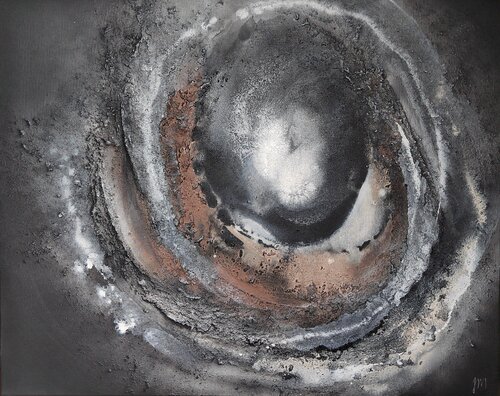 "Embraced by the night" von Jenna Myllykoski, Malerei kaufen auf Singulart