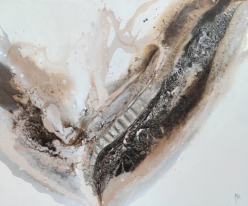 "Time is a dance between now and then" von Jenna Myllykoski, Malerei kaufen auf Singulart