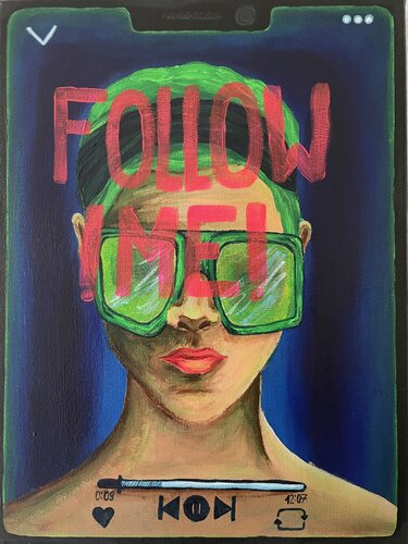 Follow Me! van Wendy Habegger, Schilderij te koop op Singulart