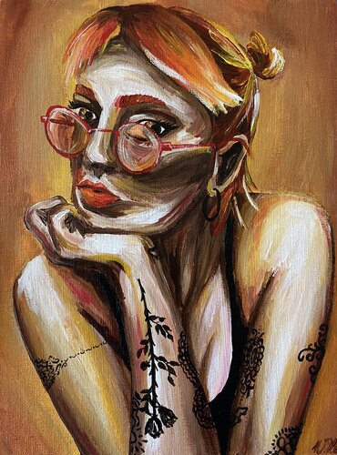 Beneath the Surface van Wendy Habegger, Schilderij te koop op Singulart