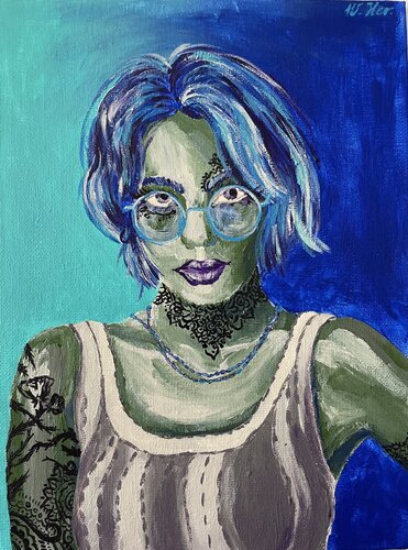 Beyond Perception van Wendy Habegger, Schilderij te koop op Singulart