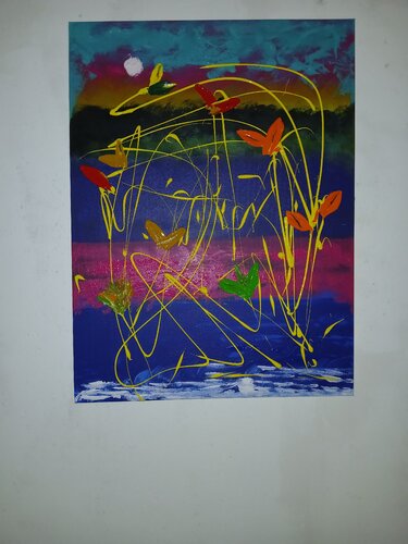 Garten in  Ectase de L. K., Pintura a la venta en Singulart