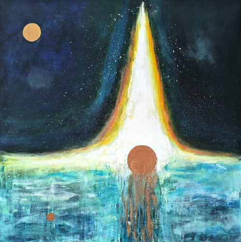 Rising von Angelika Fend, Malerei kaufen auf Singulart