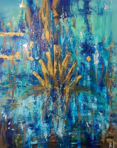 " Serenity City" di Nicoletta Bertoncini, Pittura in vendita su Singulart