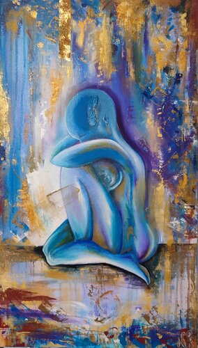 " Anima Blu " von Nicoletta Bertoncini, Malerei kaufen auf Singulart
