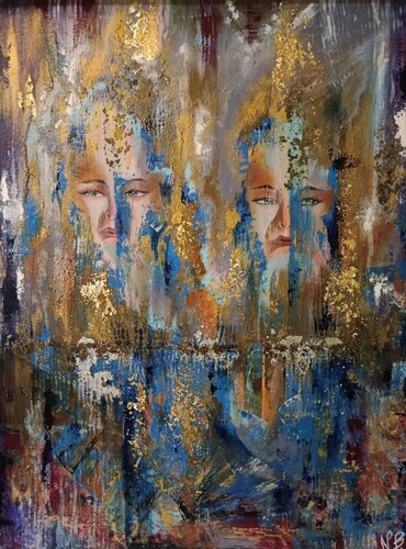 " Pensieri in Superficie" van Nicoletta Bertoncini, Schilderij te koop op Singulart