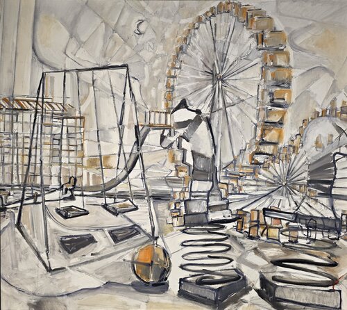 Don't forget to play di davide romano', Pittura in vendita su Singulart