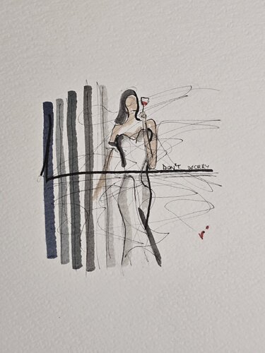 Don't worry by davide romano', Work on Paper for Sale on Singulart