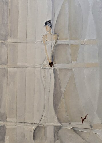 Regina di cuori by davide romano', Painting for Sale on Singulart