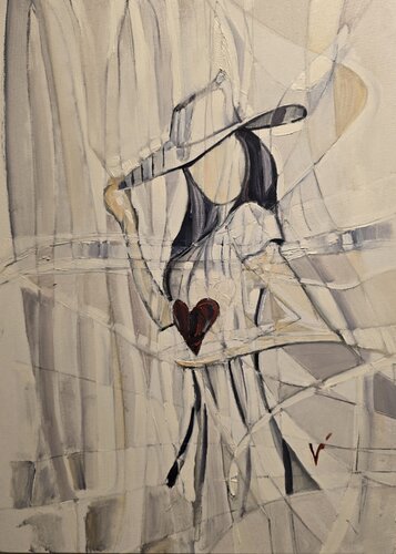 Regina di cuori by davide romano', Painting for Sale on Singulart