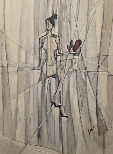 Regina di cuori by davide romano', Painting for Sale on Singulart
