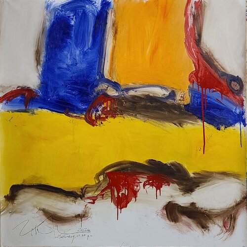 Saturday, 03.37 p.m. de Vittorio Alberto Roberto, Pintura a la venta en Singulart