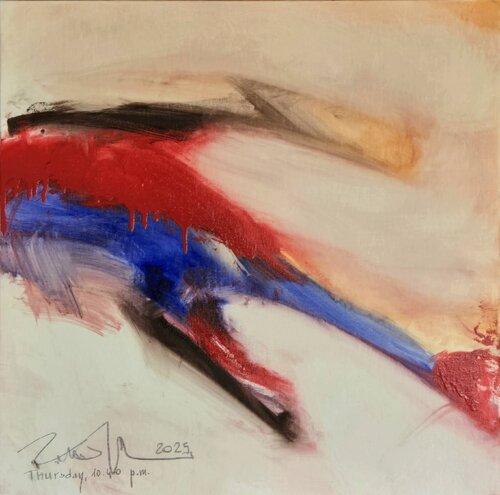 Thursday, 10.40 p.m. di Vittorio Alberto Roberto, Pittura in vendita su Singulart