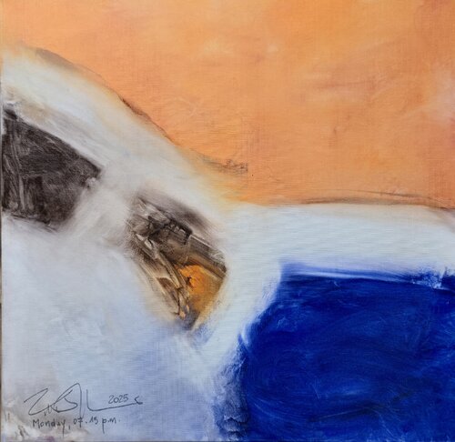 Monday, 07.15 p.m. di Vittorio Alberto Roberto, Pittura in vendita su Singulart