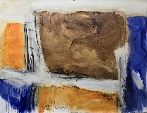 Saturday, 08.27 p.m. di Vittorio Alberto Roberto, Pittura in vendita su Singulart