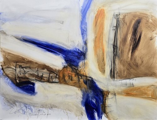 Tuesday, 07.43 p.m. di Vittorio Alberto Roberto, Pittura in vendita su Singulart