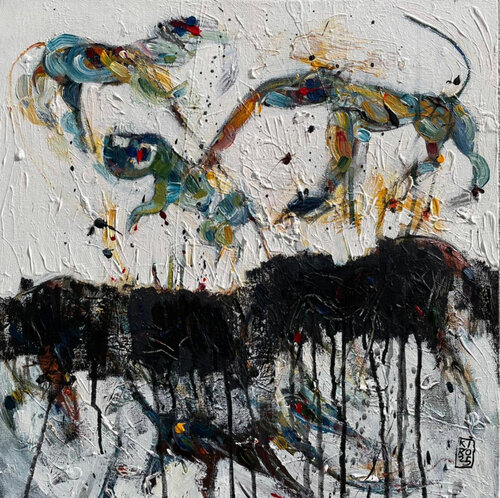 La Voie von Gabriele Poidomani, Malerei kaufen auf Singulart