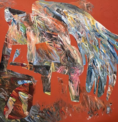 Delendo ad Creandum di Gabriele Poidomani, Pittura in vendita su Singulart