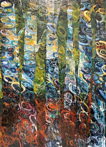 A Forest di Gabriele Poidomani, Pittura in vendita su Singulart