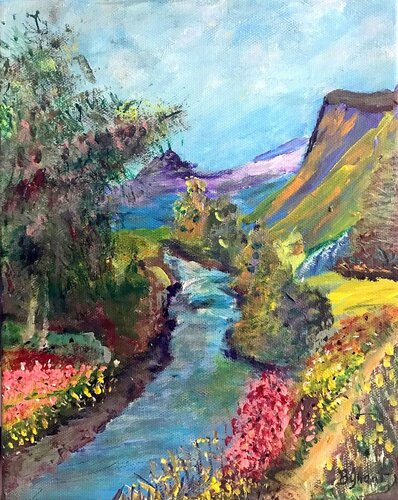 Somewhere di Bert Grant, Pittura in vendita su Singulart