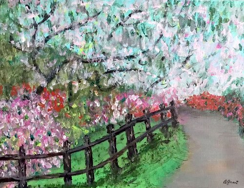 Rembering Spring di Bert Grant, Pittura in vendita su Singulart