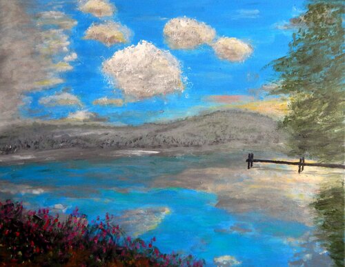 Dew Kissed Morning di Bert Grant, Pittura in vendita su Singulart