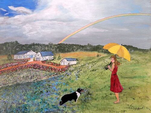 The Storm is Passing by Bert Grant, Painting for Sale on Singulart