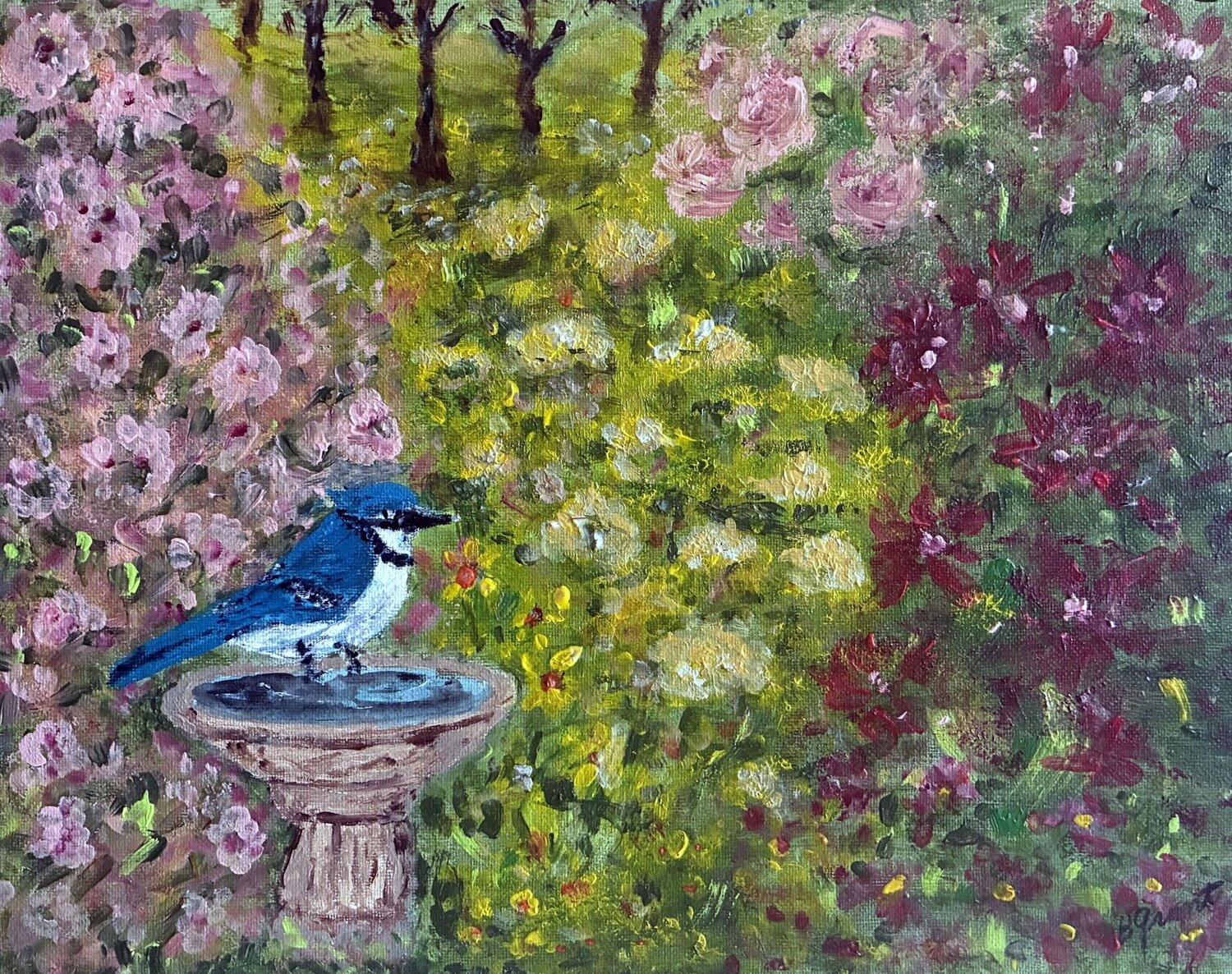 From My Backyard Bert Grant Pintura original en venta