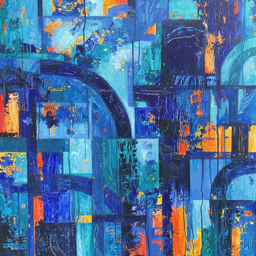 Lumens II van Christine Harrison, Schilderij te koop op Singulart