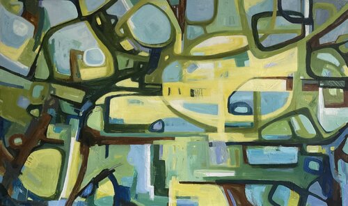 Reservoirs van Christine Harrison, Schilderij te koop op Singulart