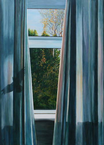 Watching that Golden Light van Christine Harrison, Schilderij te koop op Singulart