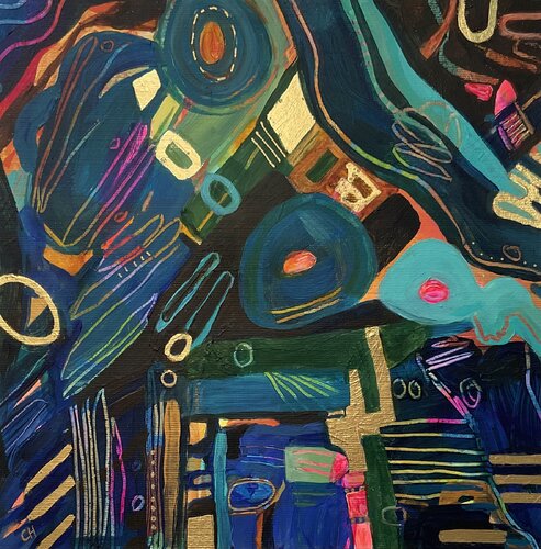 Flux I de Christine Harrison, Pintura a la venta en Singulart
