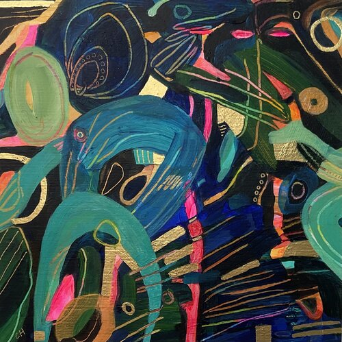 Flux II van Christine Harrison, Schilderij te koop op Singulart